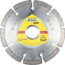 Diamanttrennscheiben für Winkelschleifer DT 300 U Diamanttrennscheiben 125x1,6x22,23mm 9 Segmente 36,4x1,6x7mm Standardverzahnung 1 Stück