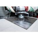 Topfbürste gewellter Draht BT 600 W Topfbürste 80mm Gewinde M14 03 Edelstahl 1 Stück