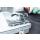 Topfbürste gewellter Draht BT 600 W Topfbürste 80mm Gewinde M14 03 Edelstahl 1 Stück