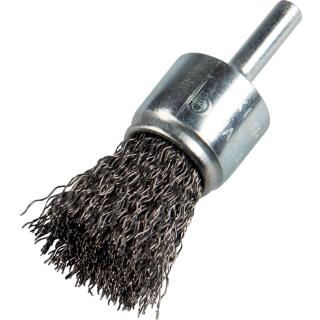 Pinselbürste mit Schaft gewellter Draht BPS 600 W Pinselbürste