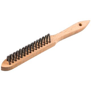 Kehlnahtbürste BHK 600 Kehlnahtbürste Anzahl Reihen 3 125x25x290mm Holzgriff 035 Stahl 12 Stück