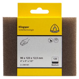 Schleifklotz Schleifschwamm SW 501 SB-verpackt 28 Stück