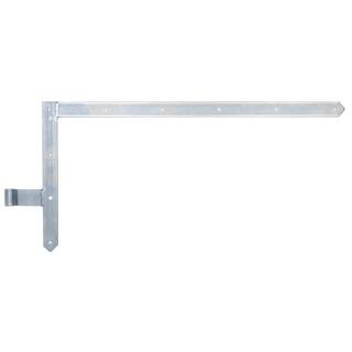 Tor-Winkelband GAH spitz oben verzinkt 400x800Ø16 1 Stück