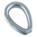 Kausche, schwere Ausführung Edelstahl A4 2mm 50 Stück
