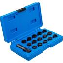 Reparatursatz für Zündkerzengewinde, M14 x 1,25 mm, 16-tlg.