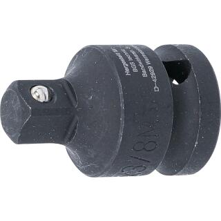 Kraft-Steckschlüssel-Adapter, Innenvierkant 12,5 mm (1/2 Zoll) - Außenvierkant 10 mm (3/8 Zoll)