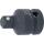 Kraft-Steckschlüssel-Adapter, Innenvierkant 12,5 mm (1/2 Zoll) - Außenvierkant 10 mm (3/8 Zoll)