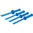 Kunststoff-Schaber-Satz, 19 - 22 - 25 - 38 mm breit, 4-tlg.