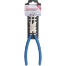 Sprengringzange, abgewinkelt, für Innensprengringe, 225 mm