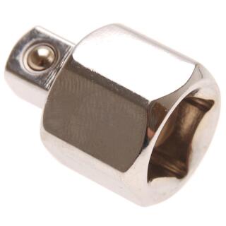 Steckschlüssel-Adapter, Innenvierkant 12,5 mm (1/2 Zoll) - Außenvierkant 10 mm (3/8 Zoll)