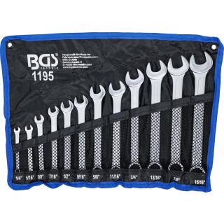 BGS Doppel-Ringschlüssel Extra Flach SW 14 X 15 Mm - 30334