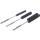 Honwerkzeug-Satz, flexibel, 6,3 mm (1/4 Zoll) Schaft, Körnung 60 / 80, 8 - 12 - 20 mm, 3-tlg.