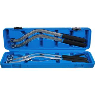 Spannrollenschlüssel-Satz, Zwölfkant, Spezialform, SW 13 - 19 mm, 5-tlg.