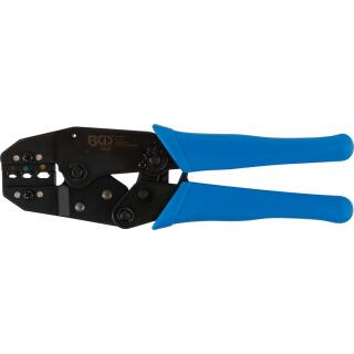 Kabelschuhzange mit Ratschenfunktion, für isolierte Kabelverbinder 0,5 - 6 mm²