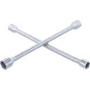 Rad-Kreuzschlüssel, für PKW, SW 17mm x 19 mm x...