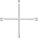 Rad-Kreuzschlüssel, für PKW, SW 17mm x 19 mm x 22 mm x 13/16 Zoll
