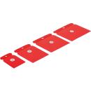 Japan-Spachtel-Satz, Kunststoff, 50 / 80 / 100 / 120 mm,...