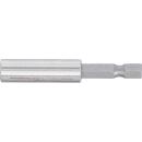 Magnetischer Bithalter, extra stark, Abtrieb Außensechskant 6,3 mm (1/4 Zoll), 60 mm