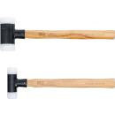 Schonhammer-Satz, Hickory-Stiel, rückschlagfrei, Ø 30 / 45 mm, 300 / 550 g, 2-tlg.