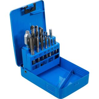 Bosch Gewindebohrer- Und Bohrer-Set Nr. 25 – Für Rechtsgewinde, Mit Passendem Bohrer, Aus Gehärtetem Stahl