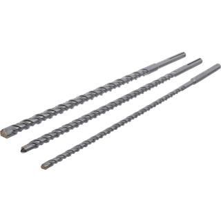 Mauer-Durchbruch-Bohrer-Satz, SDS-MAX-Schaft, 16 / 20 / 26 mm, 3-tlg.