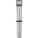 Mauer-Durchbruch-Bohrer-Satz, SDS-MAX-Schaft, 16 / 20 / 26 mm, 3-tlg.