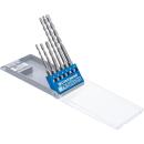 Hammer-Bohrer-Satz, SDS-Schaft, Hartmetallspitze, 5 - 10...