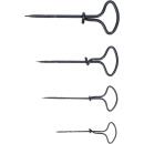Handbohrer-Satz, 2 - 5 mm, 4-tlg.