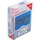 Blindnietbohrer-Satz, HSS, 2,4 - 6,4 mm, 15-tlg.
