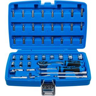 Steckschlüssel-Satz, Antrieb 6,3 mm (1/4 Zoll), 46-tlg.
