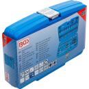 Steckschlüssel-Satz, Antrieb 6,3 mm (1/4 Zoll), 46-tlg.