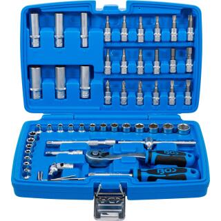 Steckschlüssel-Satz, Antrieb 6,3 mm (1/4 Zoll), 53-tlg.