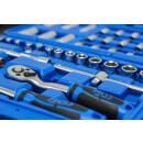 Steckschlüssel-Satz Gear Lock, Antrieb 6,3 mm (1/4 Zoll), 39-tlg.