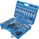 Steckschlüssel-Satz Sechskant, Antrieb 6,3 mm (1/4 Zoll) / 10 mm (3/8 Zoll) / 12,5 mm (1/2 Zoll), 192-tlg.