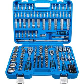 Steckschlüssel-Satz  ZollGear Lock Zoll, Antrieb 6,3 mm (1/4 Zoll) / 10 mm (3/8 Zoll) / 12,5 mm (1/2 Zoll), 192-tlg.