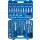 Steckschlüssel-Satz  ZollGear Lock Zoll, Antrieb 6,3 mm (1/4 Zoll) / 10 mm (3/8 Zoll) / 12,5 mm (1/2 Zoll), 192-tlg.