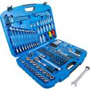 Steckschlüssel-Satz  ZollGear Lock Zoll, Antrieb 6,3 mm (1/4 Zoll) / 10 mm (3/8 Zoll) / 12,5 mm (1/2 Zoll), 218-tlg.