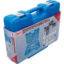 Steckschlüssel-Satz Sechskant, Antrieb 6,3 mm (1/4 Zoll) / 10 mm (3/8 Zoll), Zollgrößen, 92-tlg.