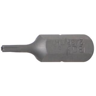 Bit Antrieb Außensechskant 6,3 mm (1/4 Zoll) T-Profil (für Torx) mit Bohrung
