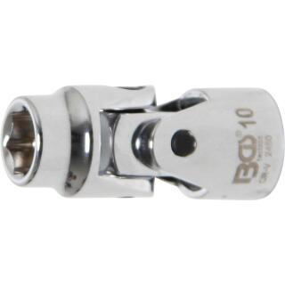 Kardangelenk-Einsatz Sechskant Antrieb Innenvierkant 10 mm (3/8 Zoll)