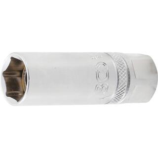 Zündkerzen-Einsatz mit Magnet, Sechskant, Antrieb Innenvierkant 12,5 mm (1/2 Zoll), SW 16 mm