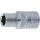 Steckschlüssel-Einsatz Sechskant, Antrieb Innenvierkant 6,3 mm (1/4 Zoll), SW 6 mm