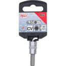 Bit-Einsatz, Antrieb Innenvierkant 6,3 mm (1/4 Zoll), Innensechskant 6 mm