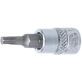 Bit-Einsatz, Antrieb Innenvierkant 6,3 mm (1/4 Zoll), T-Profil (für Torx) T20
