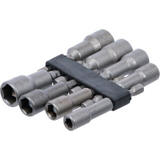 Steckschlüssel-Einsatz-Satz Sechskant, Antrieb Außensechskant 6,3 mm (1/4 Zoll), SW 6 - 13 mm, 8-tlg.