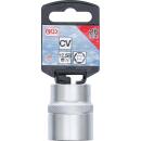 Steckschlüssel-Einsatz Sechskant, Antrieb Innenvierkant 12,5 mm (1/2 Zoll), SW 26 mm