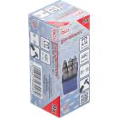 Einschlagzahlen, 2,5 mm
