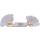 Gewindeschablone, 24 Blatt, metrisch 0,25 - 6,00 mm