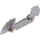 Gewindeschablone, 28 Blatt, Whitworth 4G - 62G