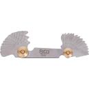 Gewindeschablone, 28 Blatt, Whitworth 4G - 62G